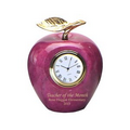 Red Apple Clock